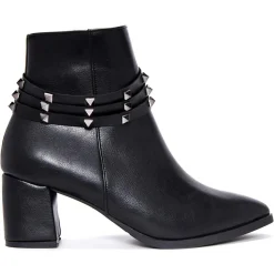 Lab78 Bottines à talon Clotilde noires - Talon 6 cm