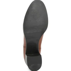 Femme Lab78 Bottines à talon en Cuir Jade marron - Talon 6 cm