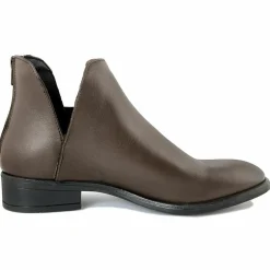 Lab78 Bottines à talon en Cuir marron
