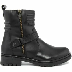 Sale Lab78 Bottines à talon en Cuir noires