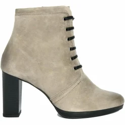 Femme Lab78 Bottines à talon en Cuir phoque - Talon 8 cm
