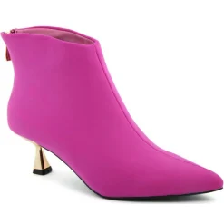 Femme Lab78 Bottines à talon Eugénie fuschia - Talon 5 cm