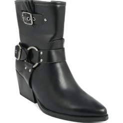 Best Lab78 Bottines à talon Pauline noires - Talon 7 cm