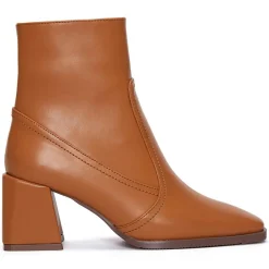 Femme Lab78 Bottines à talon Victoria cognac - Talon 7 cm