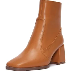 Femme Lab78 Bottines à talon Victoria cognac - Talon 7 cm