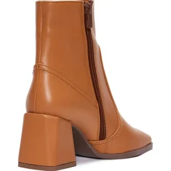 Femme Lab78 Bottines à talon Victoria cognac - Talon 7 cm