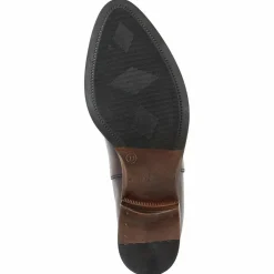 Femme Lab78 Bottines chelsea en Cuir marron foncé