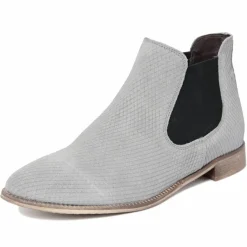 Femme Lab78 Bottines chelsea gris colombe