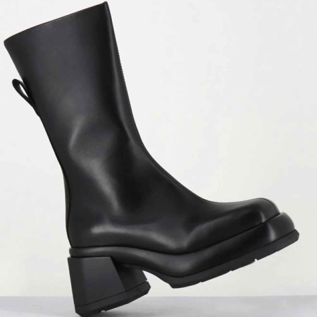 Femme E8 By Miista Bottines en Cuir & Textile cassia noires