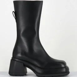 Femme E8 By Miista Bottines en Cuir & Textile cassia noires