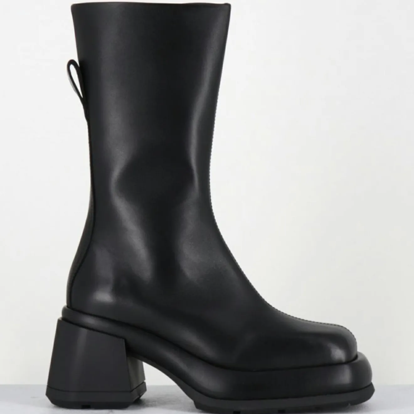 Femme E8 By Miista Bottines en Cuir & Textile cassia noires