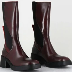 Best E8 By Miista Bottines en Cuir & Textile flavia bordeaux