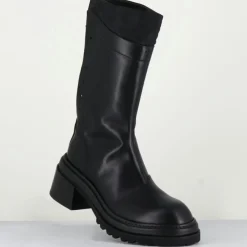Sale Lemargo Bottines en Cuir es noires - Talon : 5cm