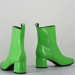 Discount Garrice Bottines en Cuir samui vertes