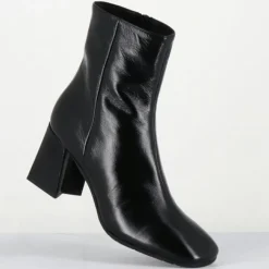 Hot Garrice Bottines en Cuir selia noires
