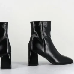 Hot Garrice Bottines en Cuir selia noires