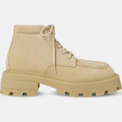 Discount Eytys Bottines en Velours de Cuir Tribeca beiges