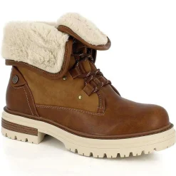 Sale Kimberfeel Bottines Fourrées Yasmine marron