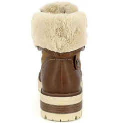 Sale Kimberfeel Bottines Fourrées Yasmine marron