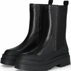 Outlet Liu-Jo Bottines Love en Cuir noires