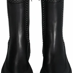 Outlet Liu-Jo Bottines Love en Cuir noires