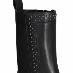 Outlet Liu-Jo Bottines Love en Cuir noires