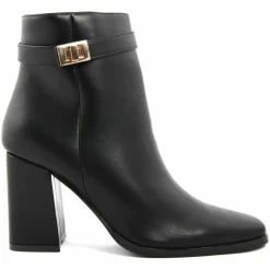 Femme Lab78 Bottines talon noires - Talon 8 cm