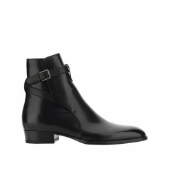 Clearance Saint Laurent Bottines Wyatt Jodhpur noires