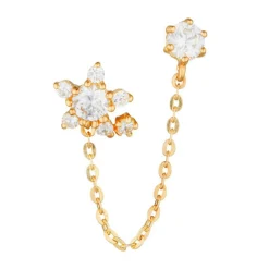 Femme Instant d'Or Boucle d'oreille unitaire Duchesse or jaune