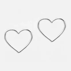 Femme By Rafaella Boucles d'oreilles Agape en Argent