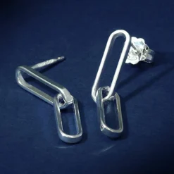 Hot By Rafaella Boucles d'oreilles Alcyonne en Argent