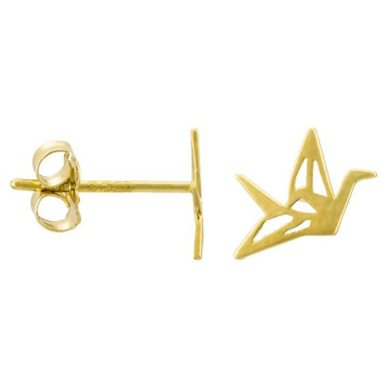 Femme Instant d'Or Boucles d'oreilles Envolée or jaune