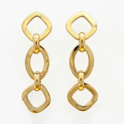 Femme By Rafaella Boucles d'oreilles Giada en Argent doré