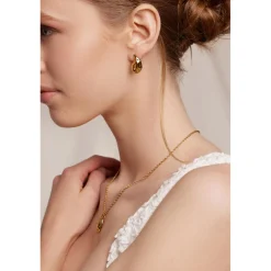 Sale Amelia Parker Boucles d'oreilles Lirien dorées