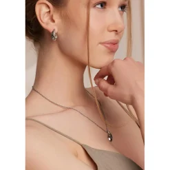 Femme Amelia Parker Boucles d'oreilles Lirien argentées