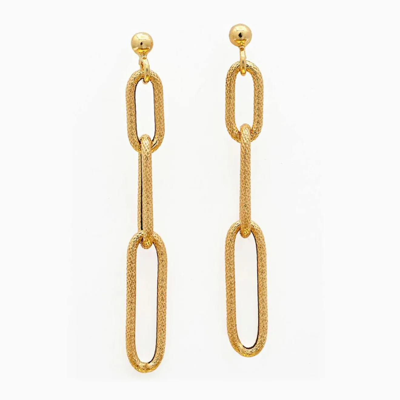 Femme By Rafaella Boucles d'oreilles Lorenzo en Argent doré