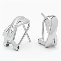 New By Rafaella Boucles d'oreilles Maida en Argent