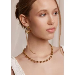 Femme Amelia Parker Boucles d'oreilles Mareva dorées