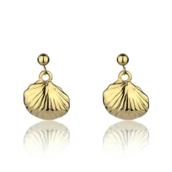 Femme Amelia Parker Boucles d'oreilles Orisca dorées