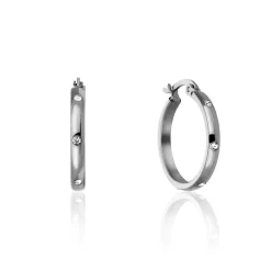 New Amelia Parker Boucles d'oreilles Sparkle argentées