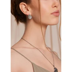 Femme Amelia Parker Boucles d'oreilles Thalina argentées