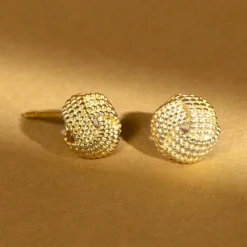 Online Instant d'Or Boucles d'oreilles Tourbillon d'Amour or jaune