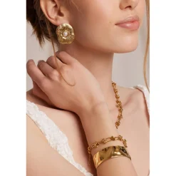 Clearance Amelia Parker Boucles d'oreilles Zephyra dorées