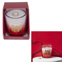 Sale The Concept Factory Bougie parfumée bague Amour rouge - 7.1x8.4x7.4 cm
