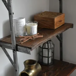 Abeillus Bougie parfumée Jardin en hiver Bois ivoire - 45h