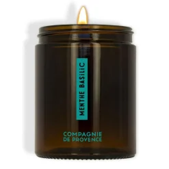 Compagnie de Provence Bougie parfumée Menthe Basilic - 150g