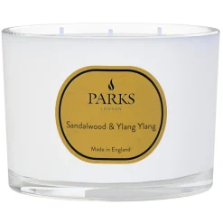 Parks Bougie parfumée Vintage Aromatherapy Bois de Santal & Ylang Ylang - 3 mèches 50h