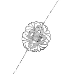 Outlet Reminiscence Bracelet Flora en Argent