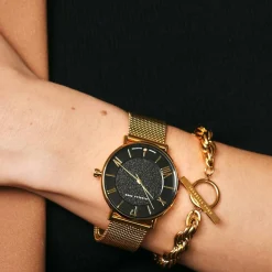 Sale Isabella Ford Bracelet Freda en Acier doré