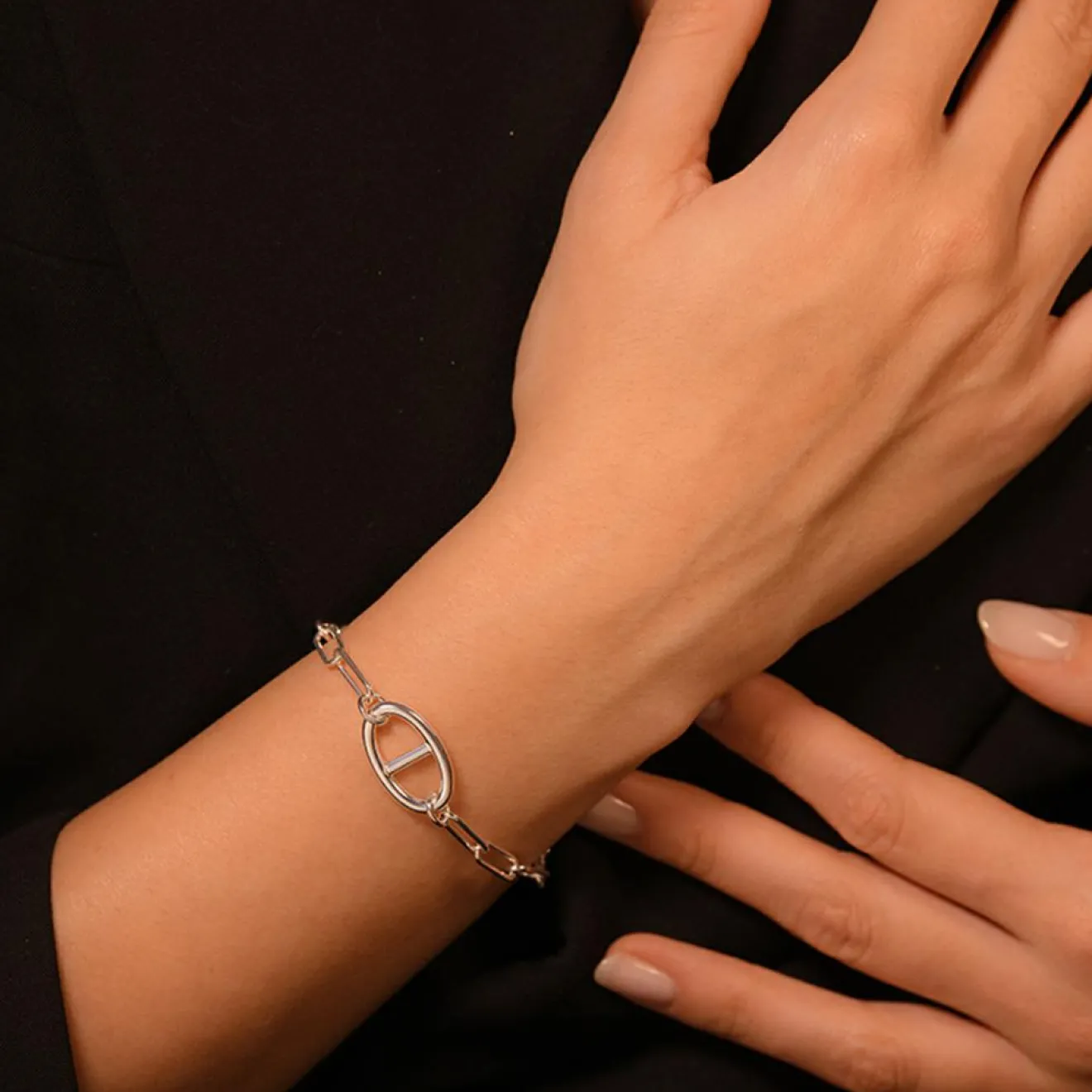 Hot By Rafaella Bracelet Leo en Argent